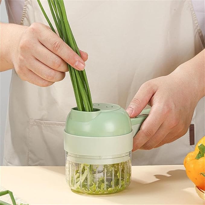 Portable Electric Rechargeable Cordless   Multi-function Food Chopper