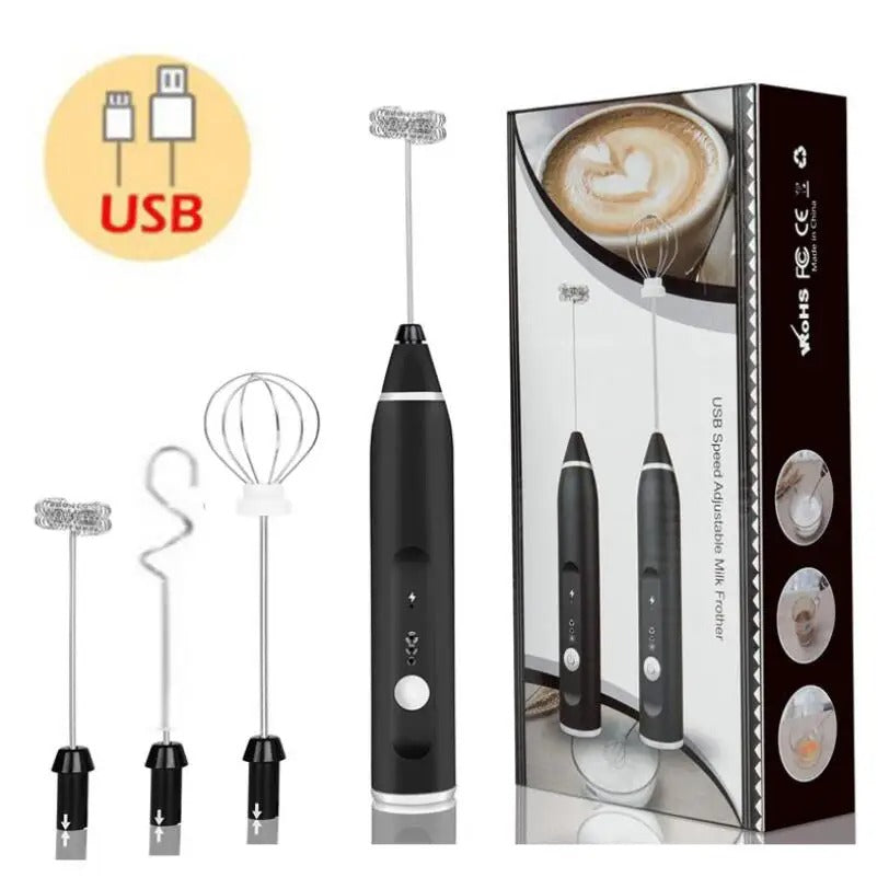 Rechargable  Electric Coffee Beater